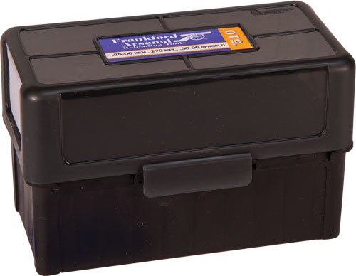 FRANKFORD ARSENAL AMMO BX 270/ - 25-06/30-06 50RD BLK/SMK HG TP