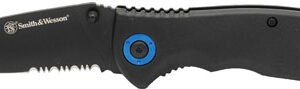S&W KNIFE CLIP FOLDER 3.25" - BLADE W/FREE KEYCHAIN BTL OPNR