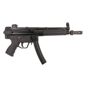 MAC 12750004 MAC 5 9mm 8.9" W/ Tri-Lug Muzzle Device 30+1 Black