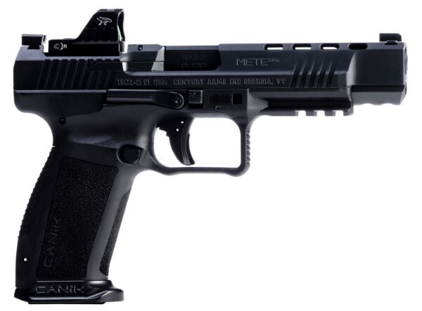 CANIK METE SFx Pistol - Black | 9mm | 5.2" Barrel | 1 - 20rd & 1 - 18rd Mag | Full Accessory Kit | Includes MeCanik MO1 Optic