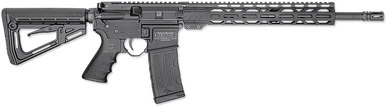 Rock River Arms OP1500 LAR-15M Operator ETR Carbine 5.56x45mm NATO 16" Barrel, 30+1 Optic Ready, Overall Black, RRA NSP-2 Carbine Stock & Hogue Rubber Beavertail Grip Right Hand