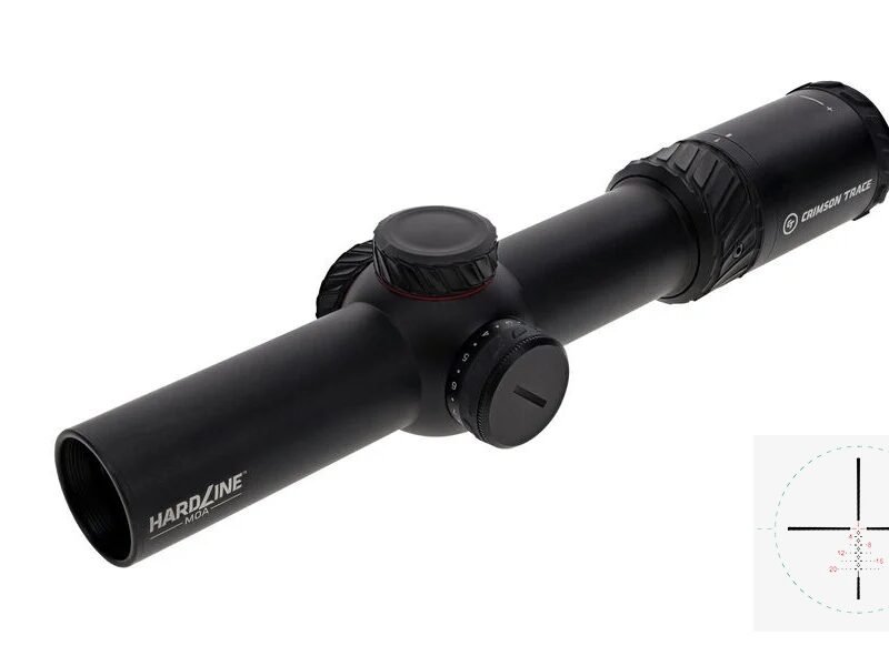 CRIMSON TRACE HARDLINE 1-8X28 34MM TR1-MOA