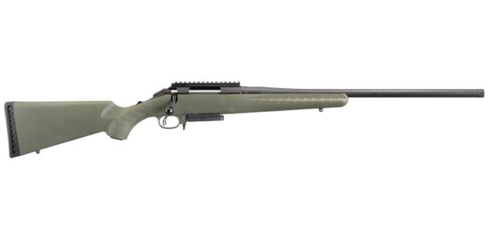 RUGER AMERICAN PRED 6MMCR BK/ODG 3RD