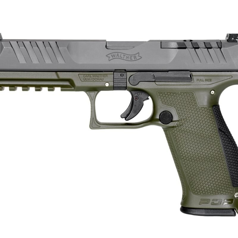 WALTHER ARMS PDP 9MM FS 5" BLK/GRN 18+1 OR