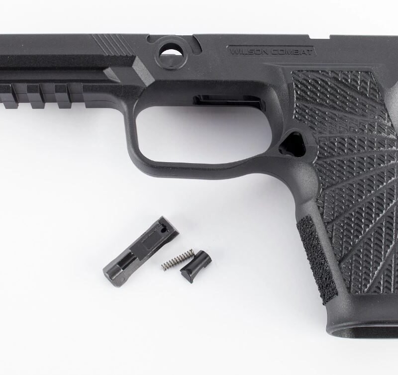 WILSON COMBAT GRIP MOD WCP320 FS BLK SFTY