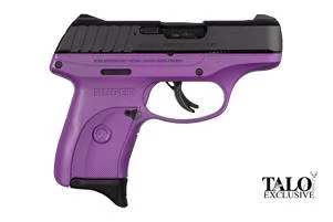 RUGER EC9S 9MM BLK/PURPLE 7+1 FS