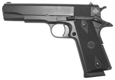 Rock Island Armory 56626 GI Entry M1911 FS 5" 9mm 10+1 Black/Black Rubber Grips