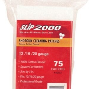 SLIP 2000 CLEANING PATCHES 3" - SQUARE .12/.16/.20GA 75-PACK