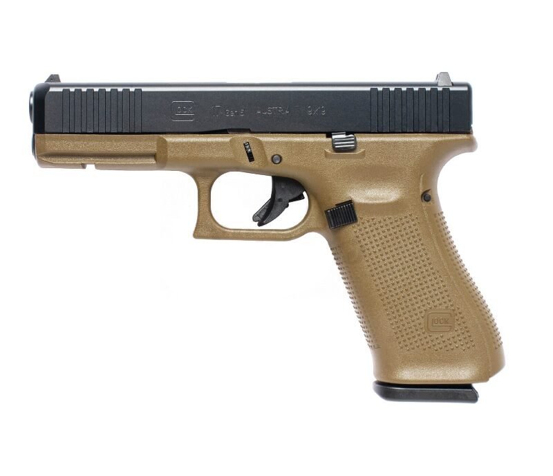 GLOCK G17 G5 9MM 17+1 4.49" FS FDE