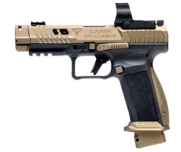 Canik TTI Combat - 9mm | Burnt Bronze | 18rd | MO3 Optic
