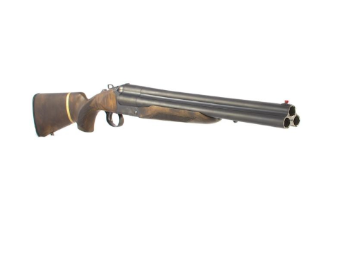 CHARLES DALY TRIPLE THREAT 12/18.5 BL/WD 3"