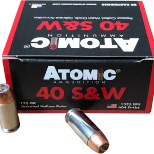ATOMIC 40 SW 155GR BONDED JHP - 20RD 10BX/CS