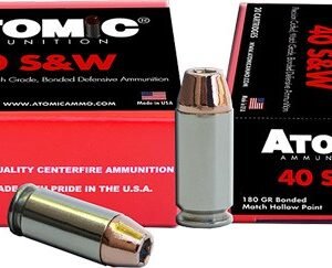 ATOMIC 40 SW 180GR BONDED JHP - 20RD 10BX/CS