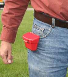 MTM AMMO BELT POUCH FOR 22LR - PELLETS BB'S AND OTHER ITEMS
