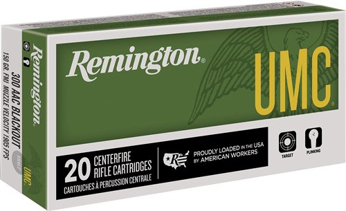 REMINGTON UMC 300 AAC 150GR - FMJ 20RD 10BX/CS