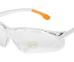 ALLEN SHOOTING GLASS CLEAR W/ORANGE