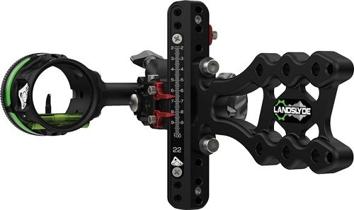 AXCEL LANDSLYDE SIGHT AV-41 - 1 PIN .019 GREEN NON-DAMPENED