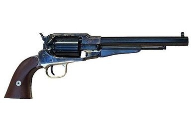 Cimarron ANGELEYES 1858 Dual Cylinder 8" Octagon Barrel .45 Long Colt/.44 Cal Percussion Cylinder 6 Rounds Case Hardened/Walnut