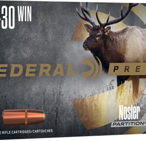 FEDERAL PREMIUM 30-30 WIN - 170GR PARTITION 20RD 10BX/CS