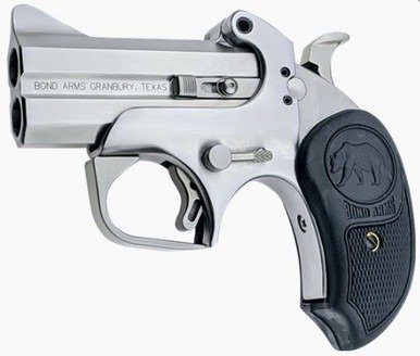 Bond Arms BAPB-45/410 Papa Bear .45LC/.410 3" Rubber Grip/Matte Finish