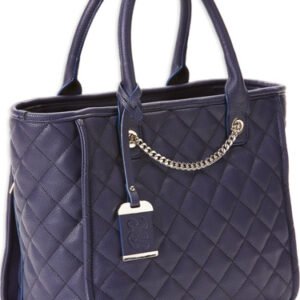 BULLDOG CONCEALED CARRY PURSE - QUILTED TOTE STYLE NAVY<