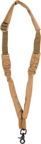 BULLDOG BUNGEE TACTICAL SLING - W/ METAL CLIP TAN