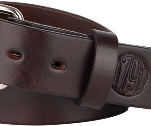 1791 GUN BELT HEAVY DUTY 1.5" - SZ 38/42 SIGNATURE BROWN