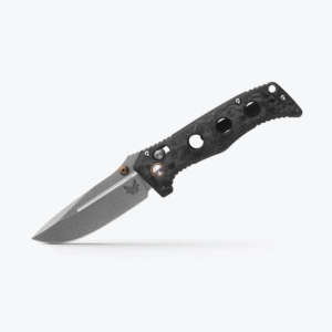 Mini Adamas | Marbled Carbon Fiber | Drop-point