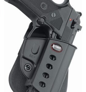 FOBUS HOLSTER E2 VERTEC PADDLE - BERETTA 92/96 WITH RAIL