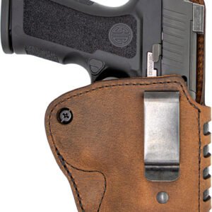 VERSACARRY CMPND HOLSTER IWB - KYDEX LTHR RH 1911 STL SZ2 BR