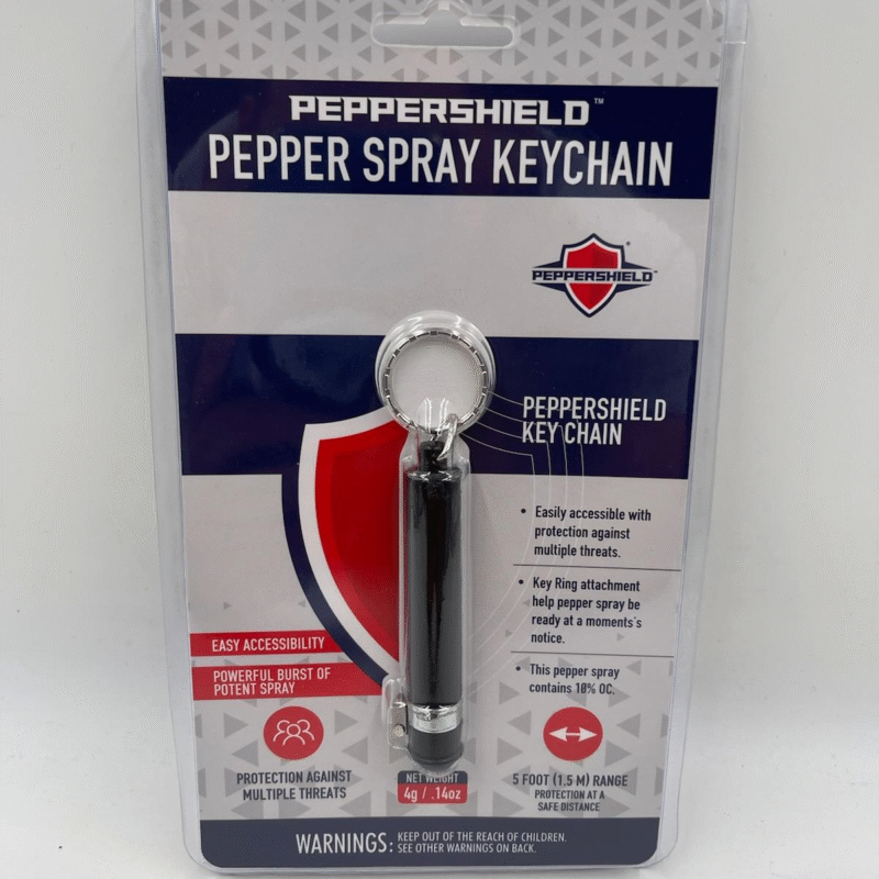 Peppershield Keychain Guard 1/2oz - Black