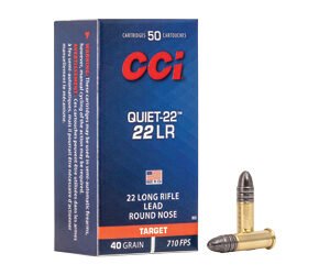 CCI QUIET 22LR 40GR LRN 50/5000
