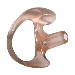 Medium right and left semi custom earmold.