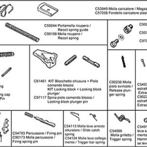 BERETTA SPARE PARTS KIT FOR - 92 SERIES PISTOLS