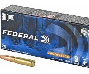 FED 300BLK 150GR POWER-SHK SP 20/200