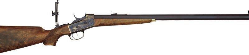 PEDERSOLI "JOHN BODINE" 45-70 - ROLLING BLOCK 30" WALNUT
