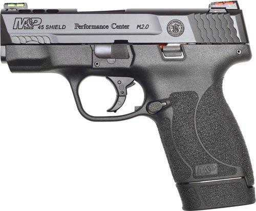 S&W PC SHIELD M2.0 M&P 45ACP - PORTED HIVIZ BLACK