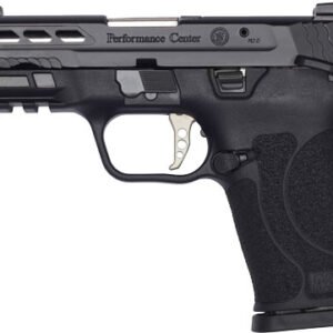 S&W SHIELD M2.0 M&P 9MM EZ TS - PERF CENTER SILVER W CLEAN KIT