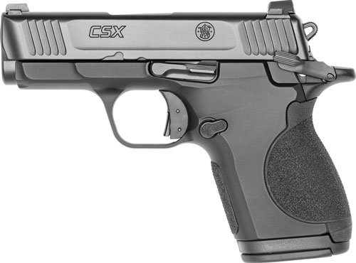 S&W CSX MICRO-COMP ALL METAL - 9MM THUMB SAFETY 10 RD BLK