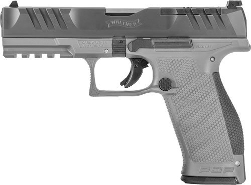 WALTHER PDP OR 9MM 4.5" - 18-SHOT GRAY POLYOMER FRAME