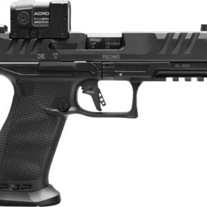 WALTHER PDP PRO ACRO INSTALLED - 9MM 4.5" 18-SHOT BLACK FRAME