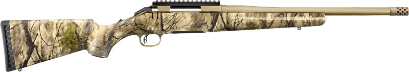RUGER AMERICAN 6.5CM BRONZE - CERAKOTE GO WILD THREADED