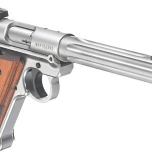 RUGER MARK IV HUNTER 22LR - 6.88" FLUTED BULL AS S/S WD