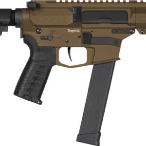 CMMG PISTOL BANSHEE MKG 45ACP - 5" 13RD W/ RIP BRACE BRONZE