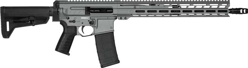 CMMG RIFLE DISSENT MK4 5.56MM - 16" SL-K ADJ STK TUNGSTEN <