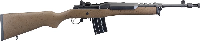 RUGER MINI-14 TACTICAL 5.56MM - 20-SHOT SPECKELED BLACK/BROWN