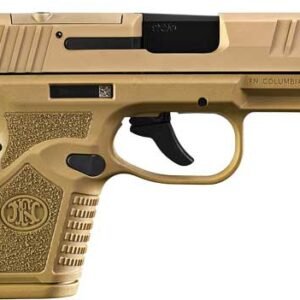 FN REFLEX MRD 9MM LUGER - 2-10R MAGS FDE NO SAFETY