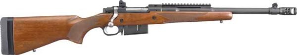 RUGER M77-GS GUNSITE SCOUT - RIFLE 450 BUSHMASTER WALNUT