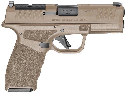 SPRINGFIELD HELLCAT PRO 9MM - 3.8" 5-15RD FDE GEAR UP 2025