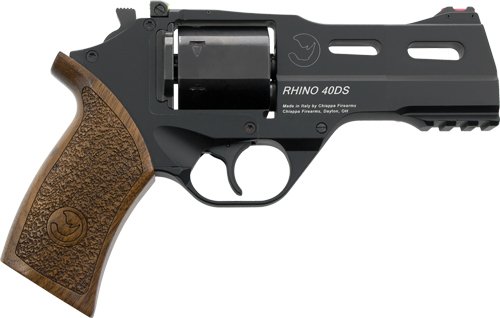 CHIAPPA RHINO 40SA 357MAG - 4" ADJ. SIGHT BLACK/WALNUT